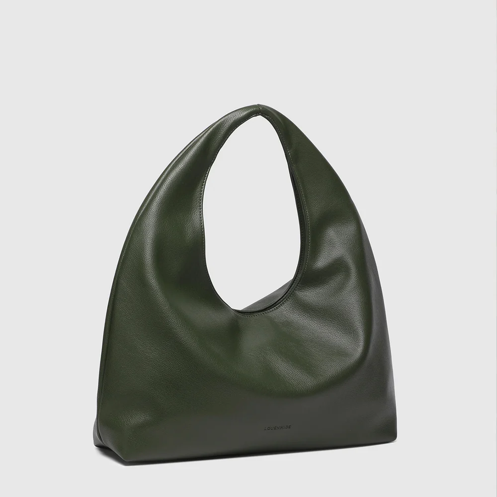 Monaco Shoulder Bag - Olive - Image 3