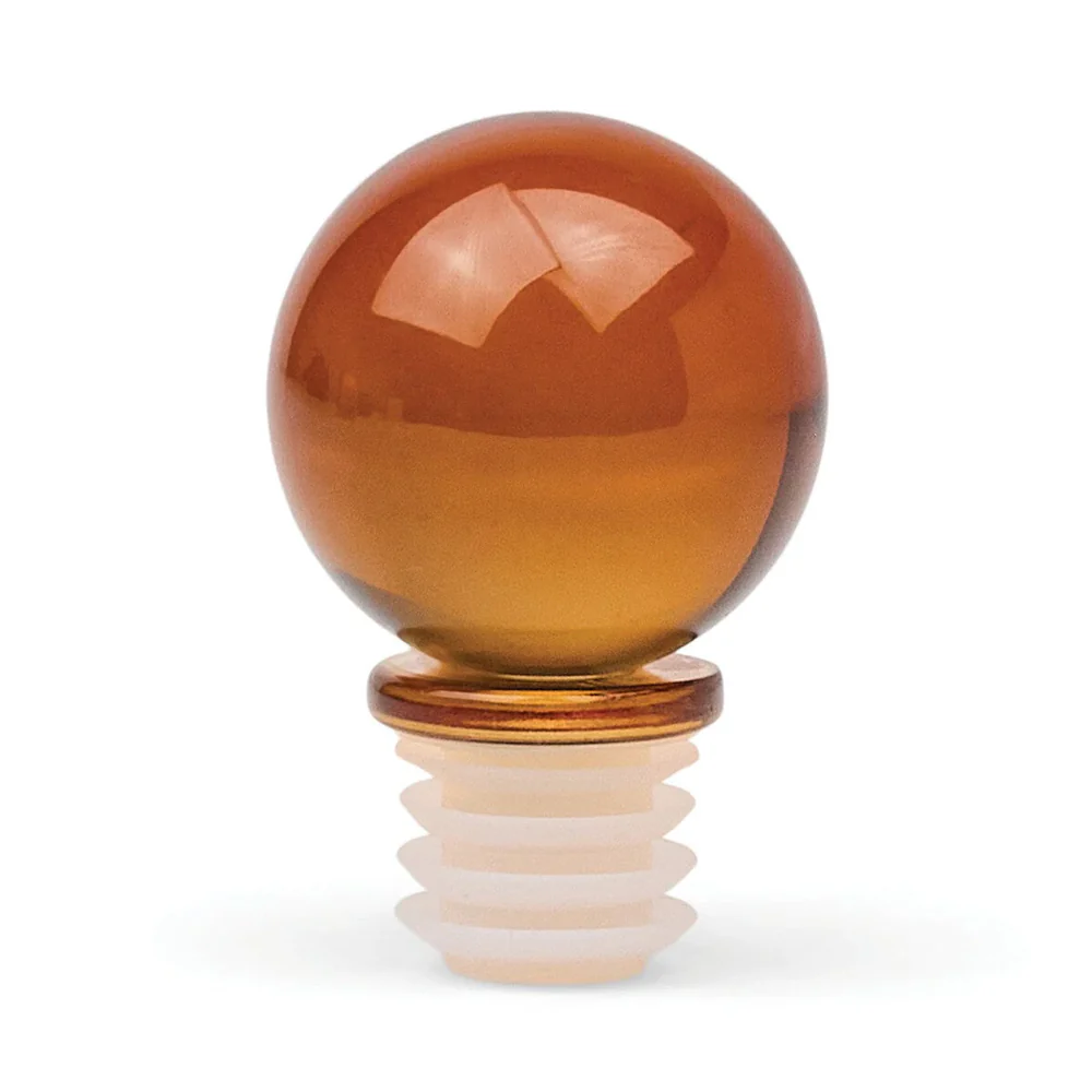Moony Glass Bottle Stopper - Amber