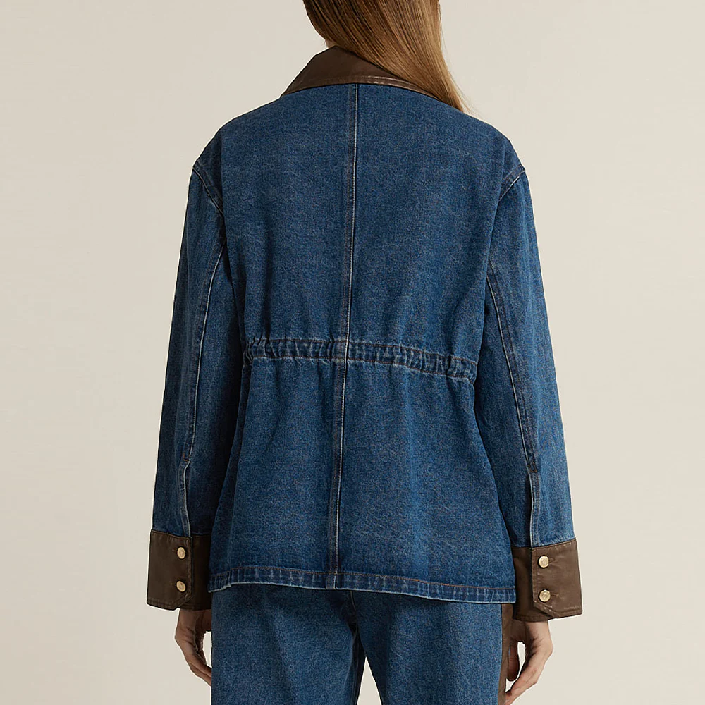 Niamh Denim Jacket - Mid Blue - Image 6