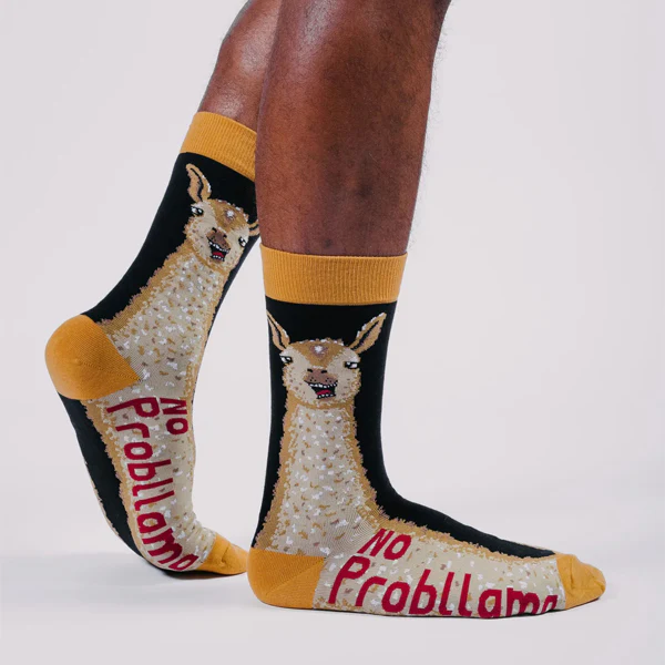 No Probllama - Men's Socks - Image 3