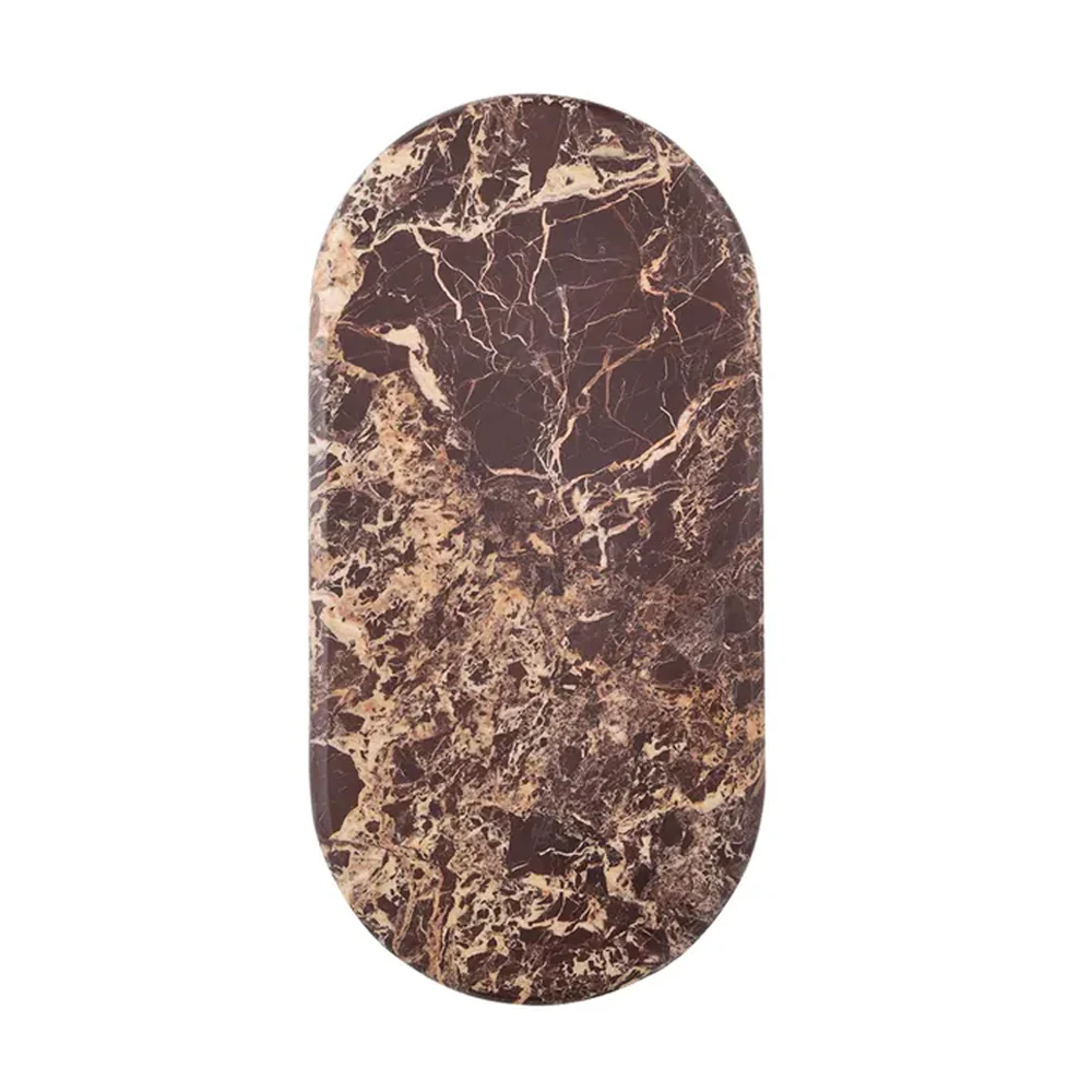 Ohio Marble Tray - Claret