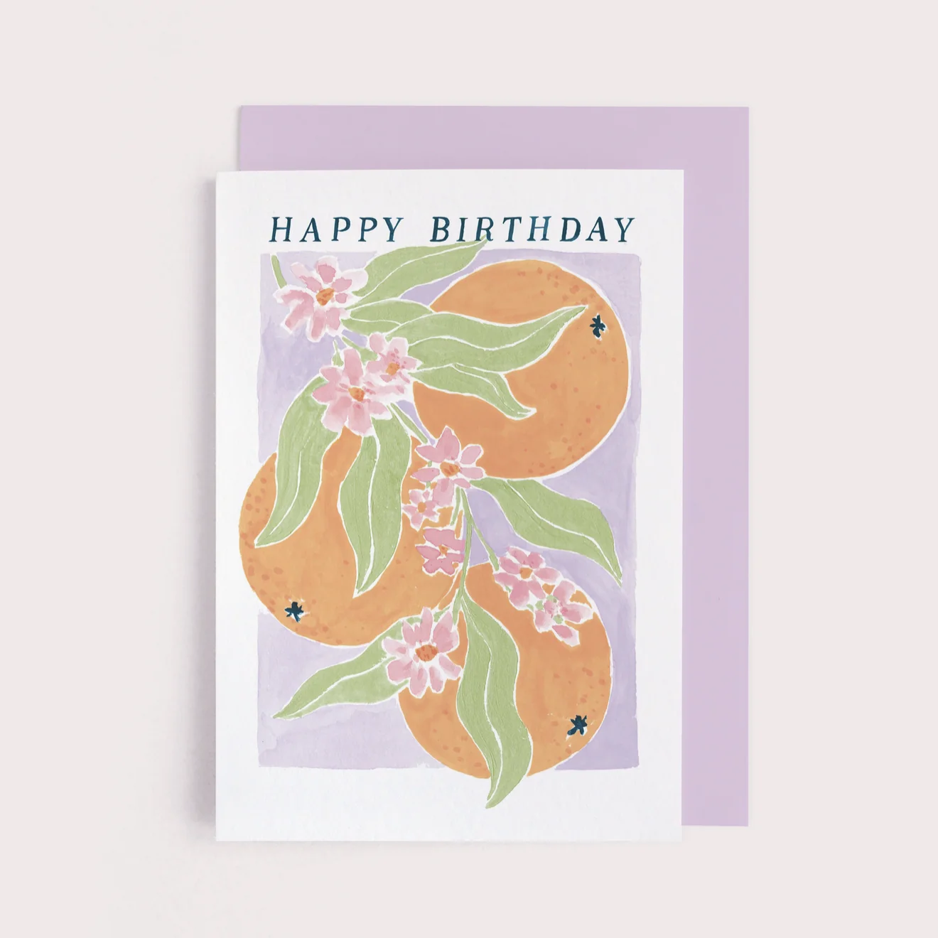 Oranges Birthday Card