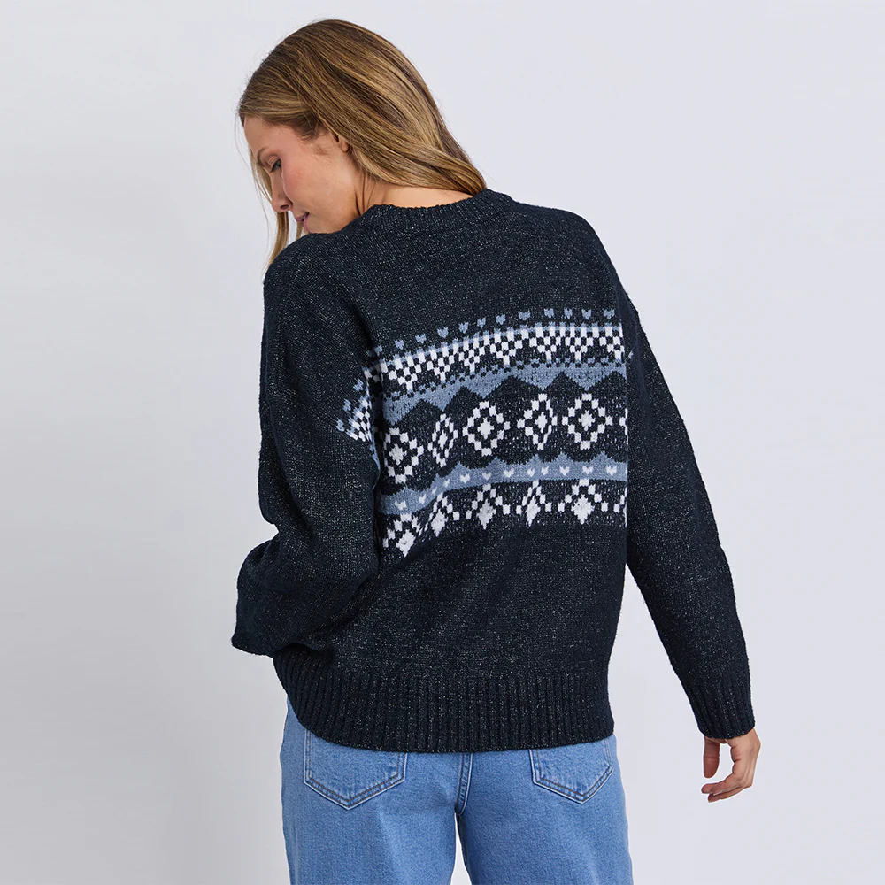 Panorama Knit - Navy - Image 6