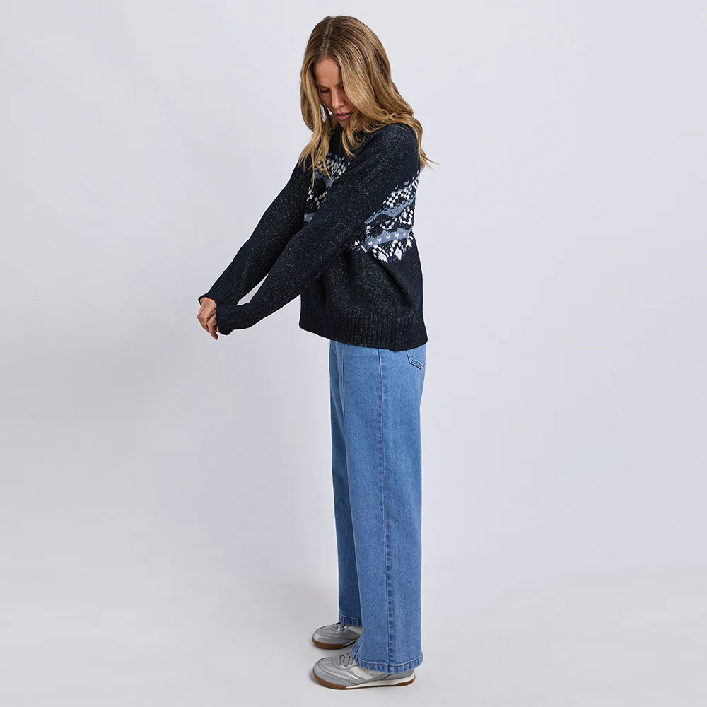 Panorama Knit - Navy - Image 7