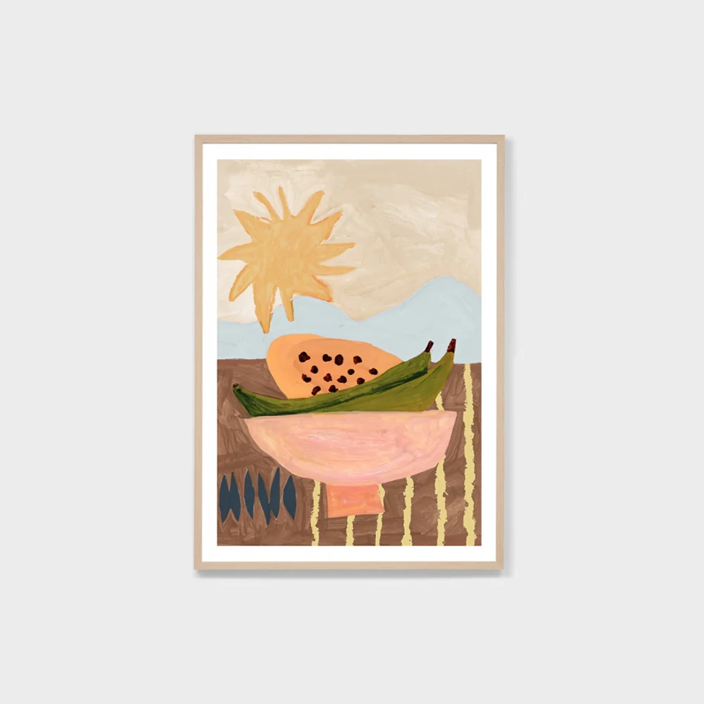 Papaya Sunrise Blue