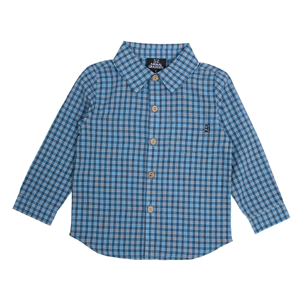 Peak Long Sleeve Shirt - Check
