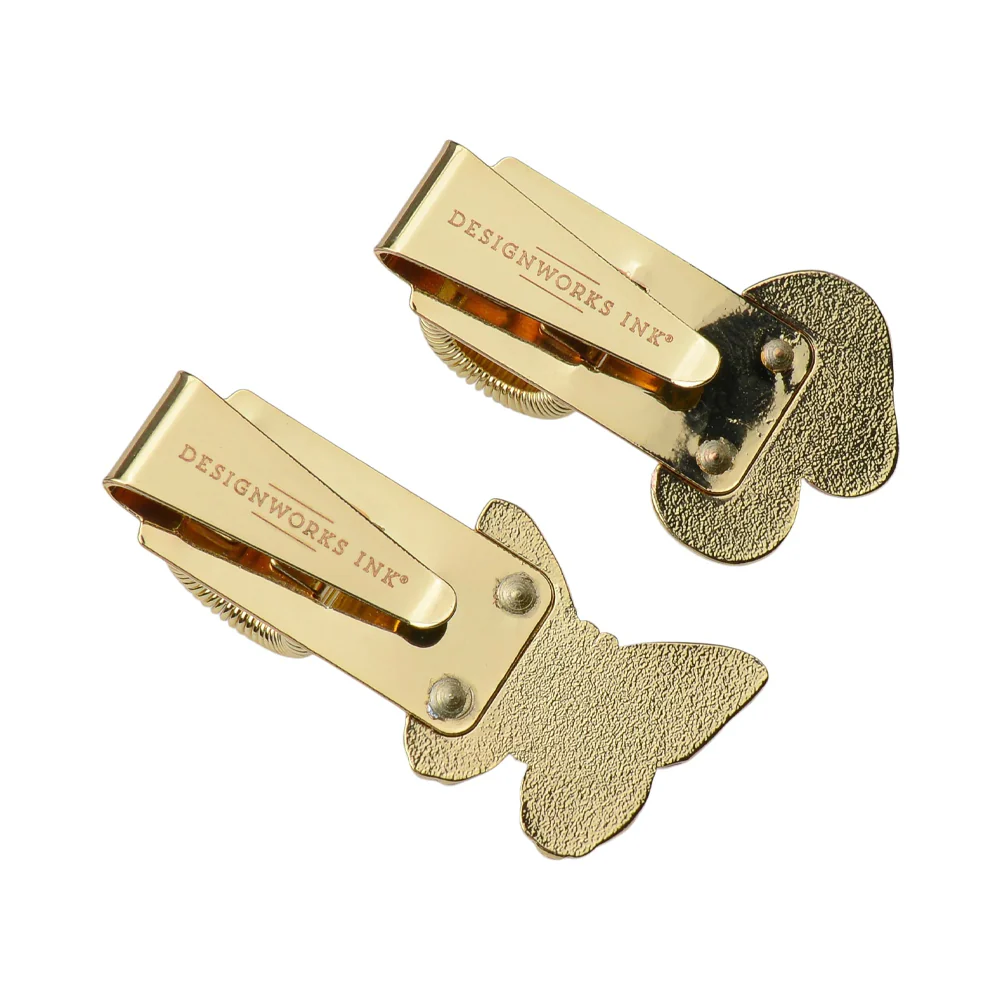 Pen Clips - Butterfly + Mushroom - Image 4