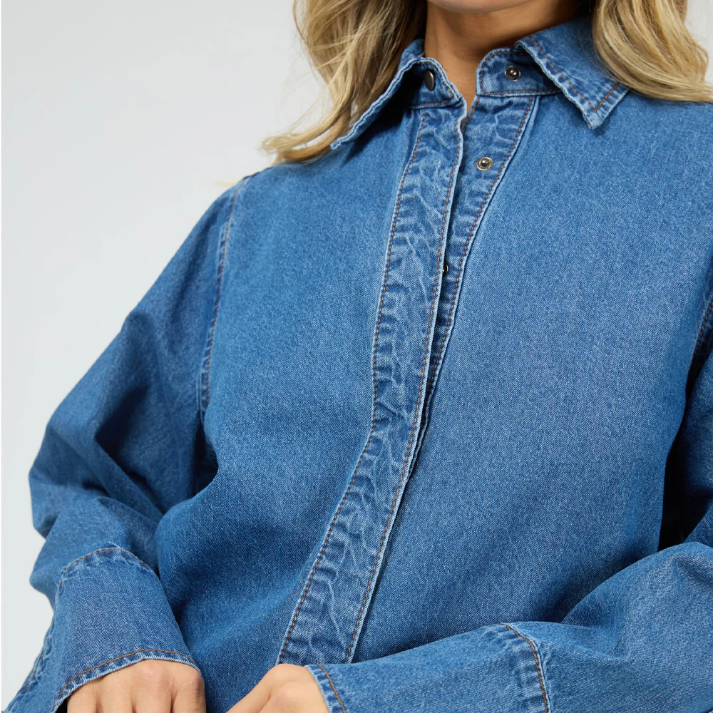 Percy Shirt - Heritage Blue - Image 6