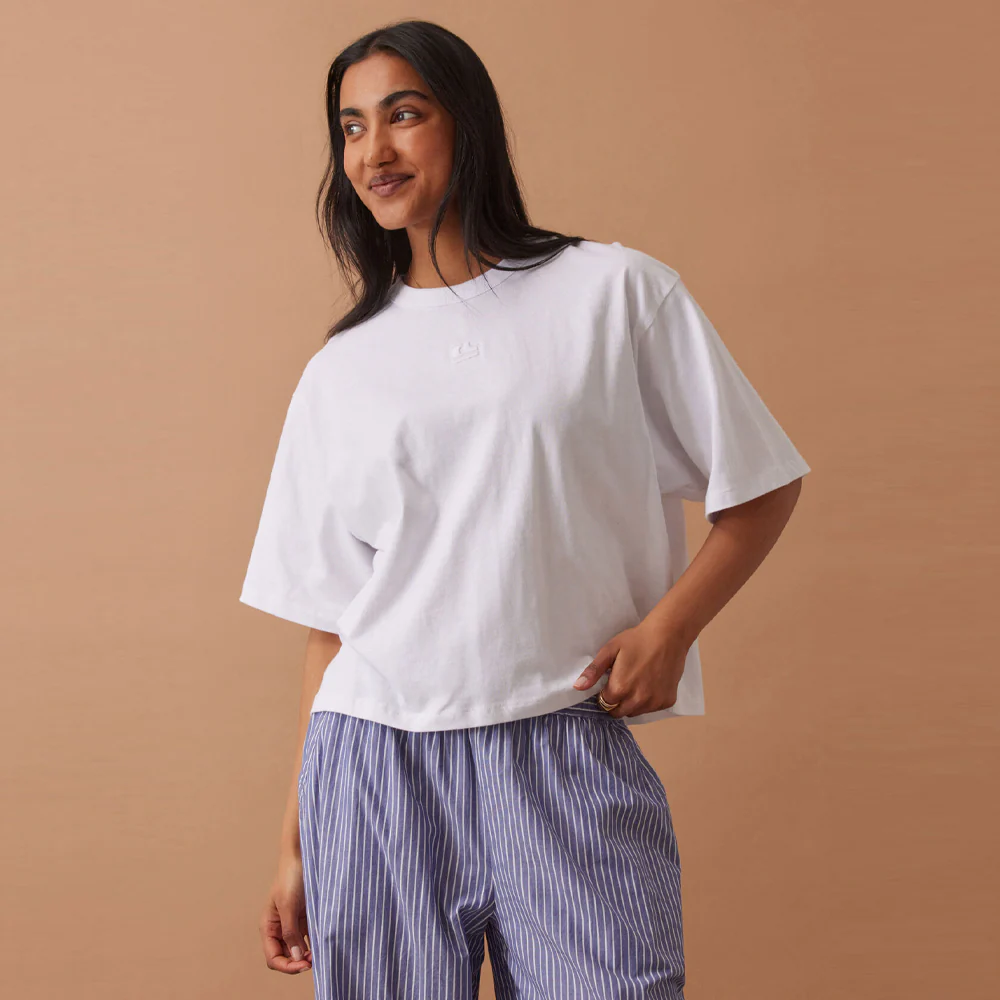 Phoebe Premium Tee - White - Image 3