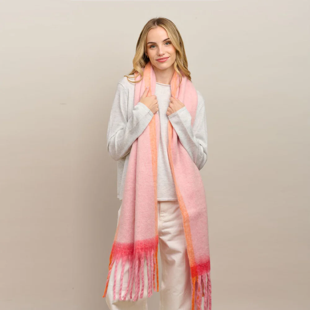 Pink Meribel Scarf