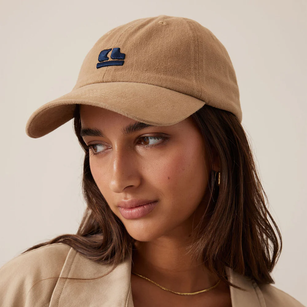 Pip Everyday Cap - New Neutral True Navy Embroidery - Image 2