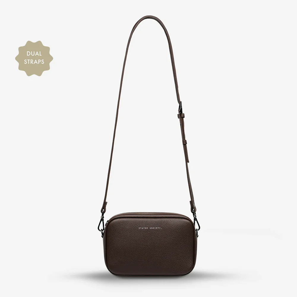 Plunder Bag with Dual Strap - Cocoa - Image 2