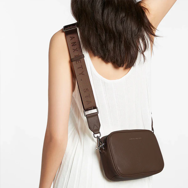 Plunder Bag with Dual Strap - Cocoa - Image 7