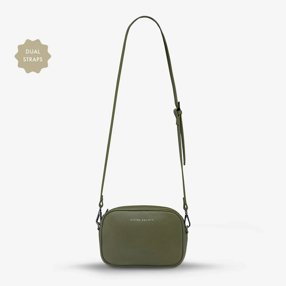 Plunder Bag with Dual Strap - Khaki - Image 2