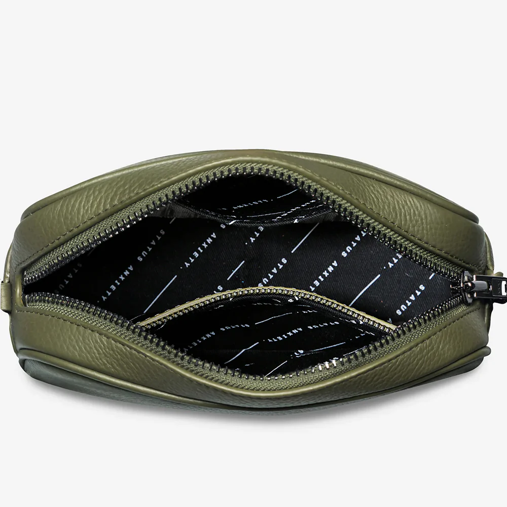 Plunder Bag with Dual Strap - Khaki - Image 5