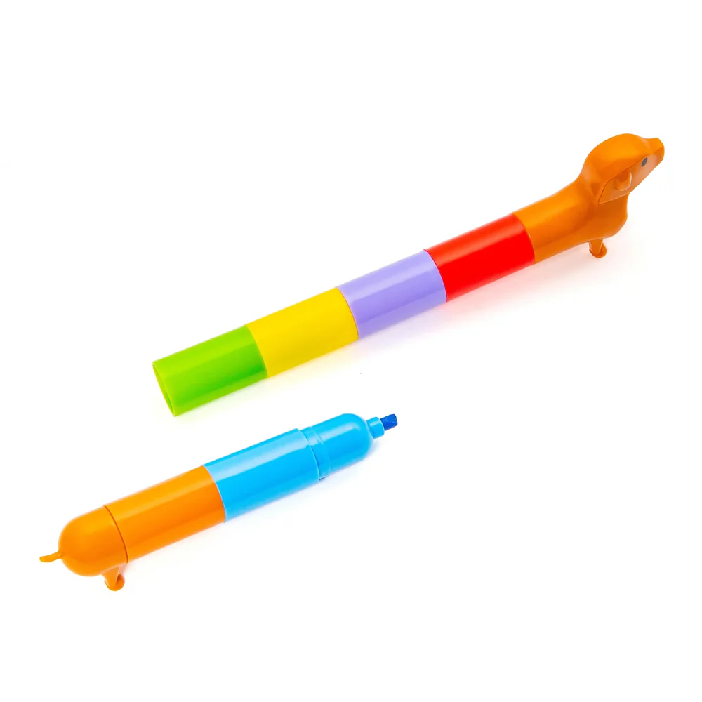 Rainbow Dachshund Markers - Image 2