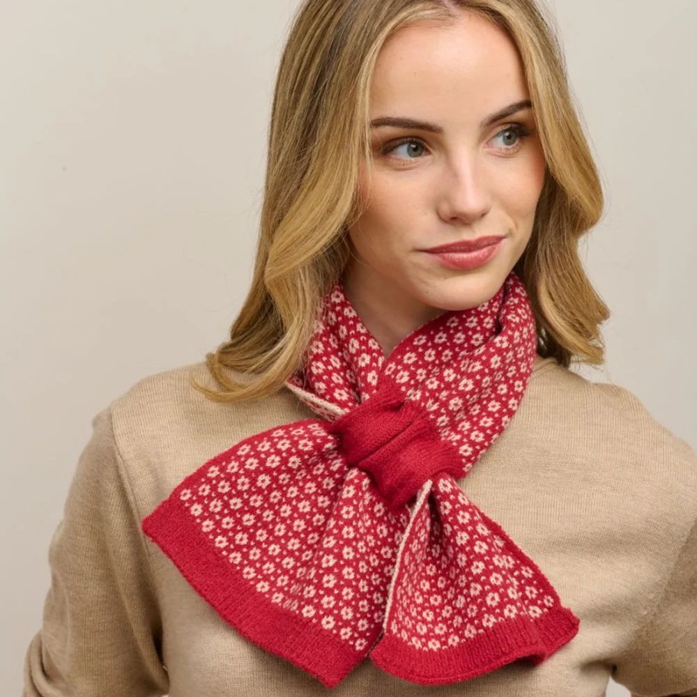 Red Luna Piccola Scarf