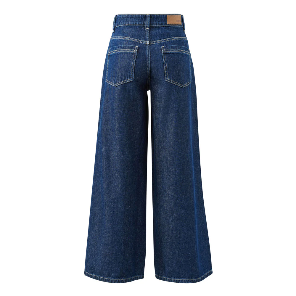 Reese Wide Leg Jean - Midnight - Image 6