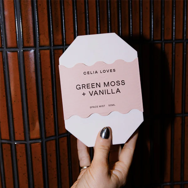 Room Spray 50ml - Green Moss + Vanilla - Image 3