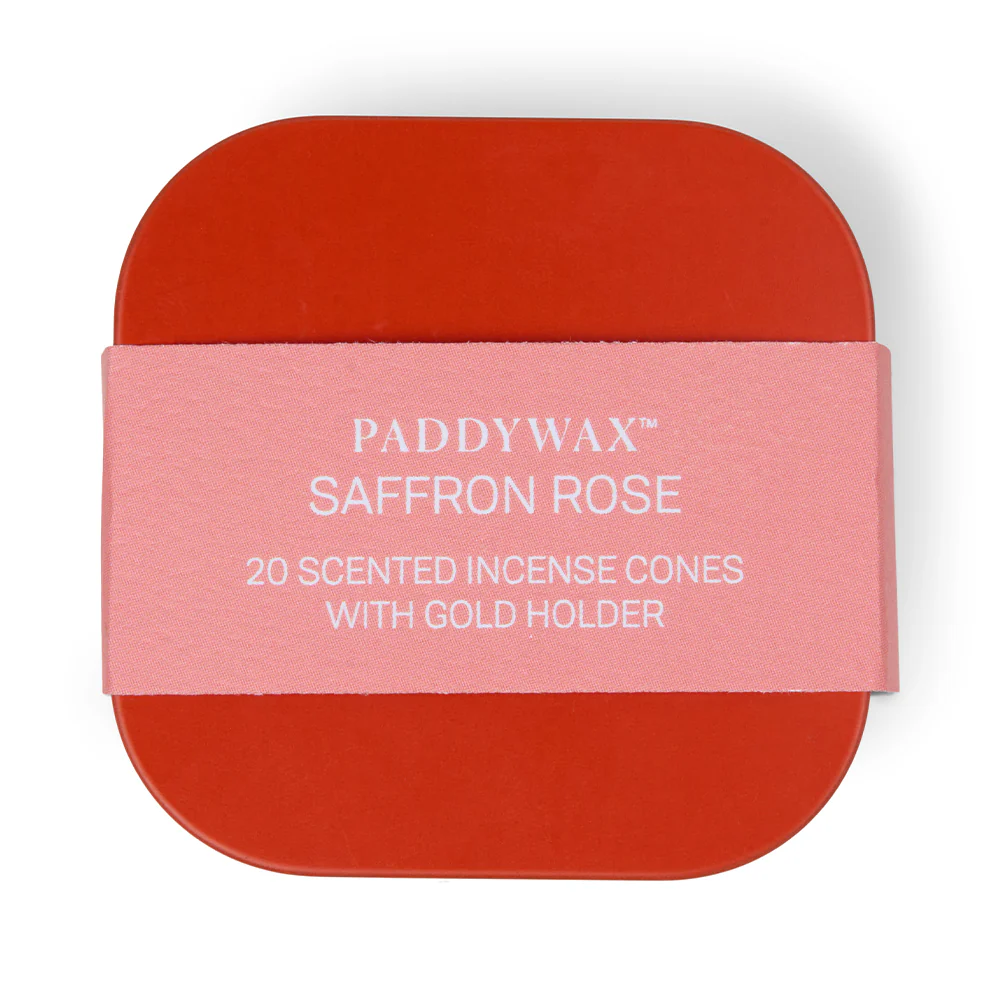Saffron Rose Incense Cones (20Pk) - Image 2
