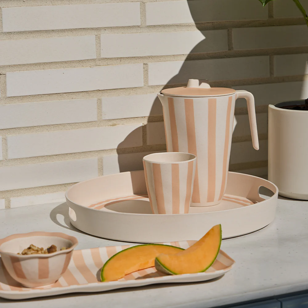Saltara Bamboo Fibre Jug Set (5 Piece) - Image 2