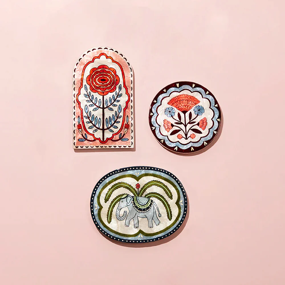 Samira Wall Art Flower Circle - Image 2