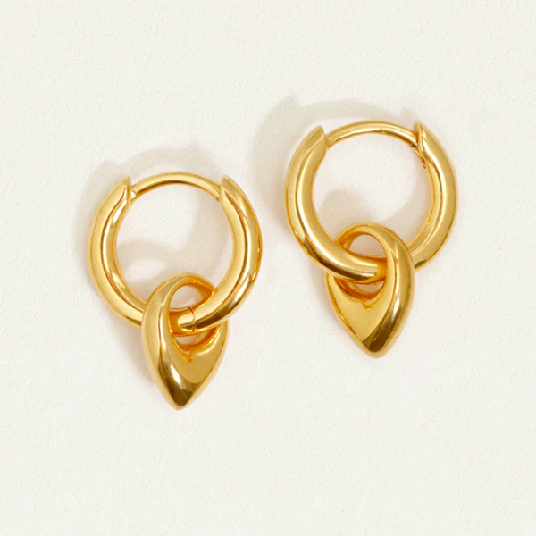 Sanna Earrings - Gold - Image 3
