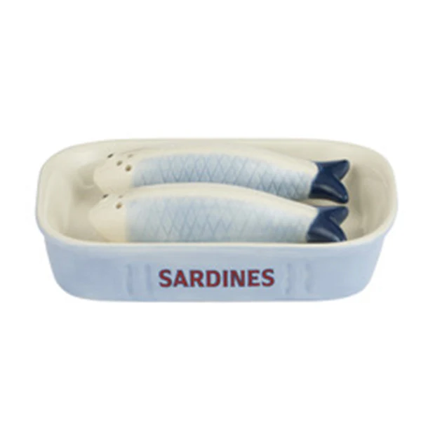 Sardine Salt + Pepper Set