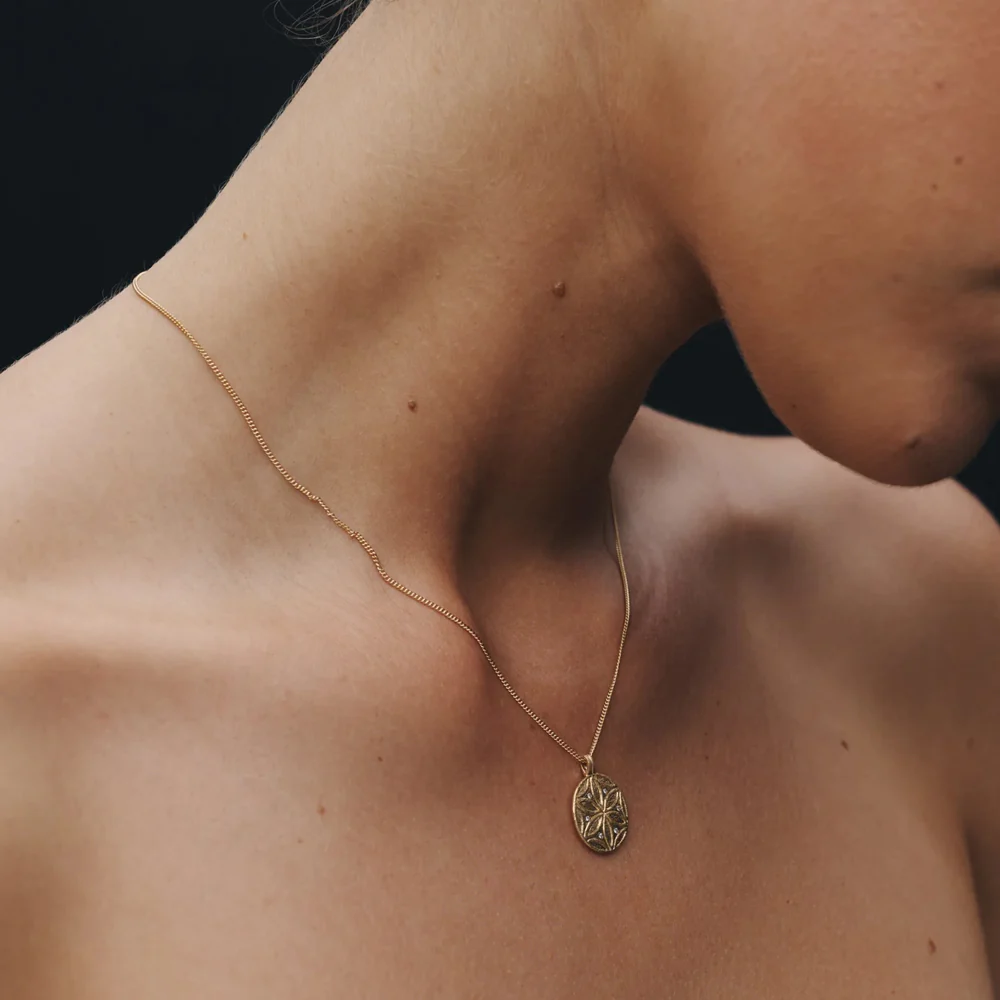 Seed of Life Necklace Gold - Image 2