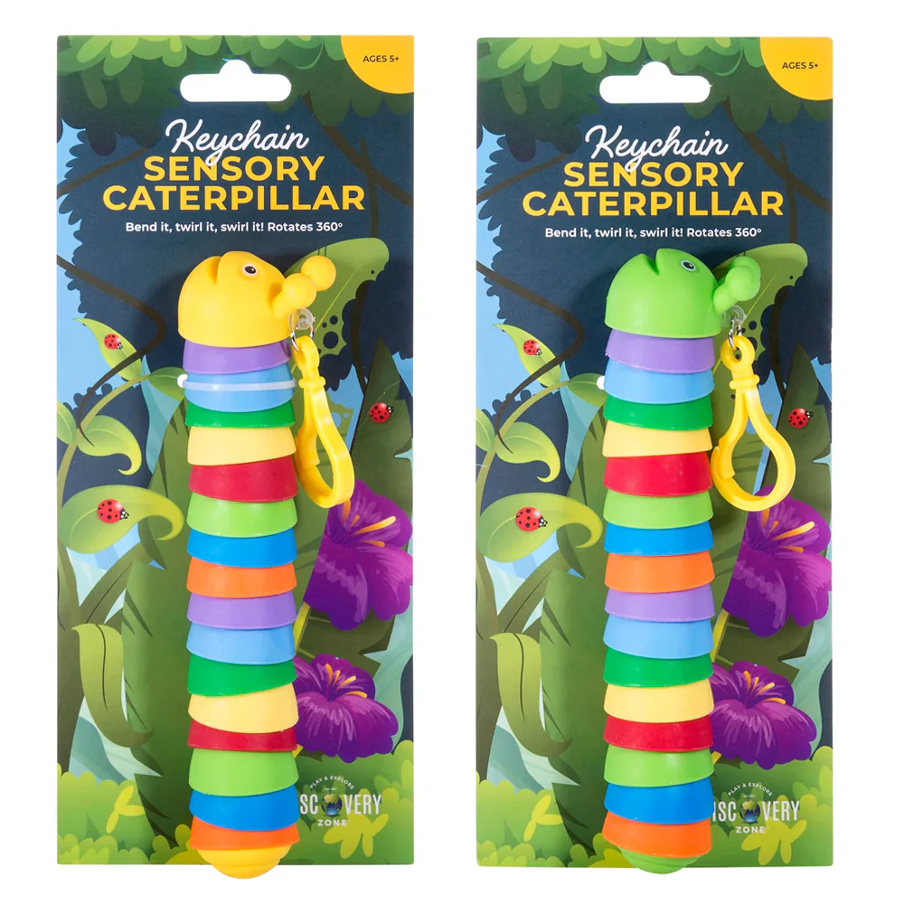 Sensory Caterpillar Keychain