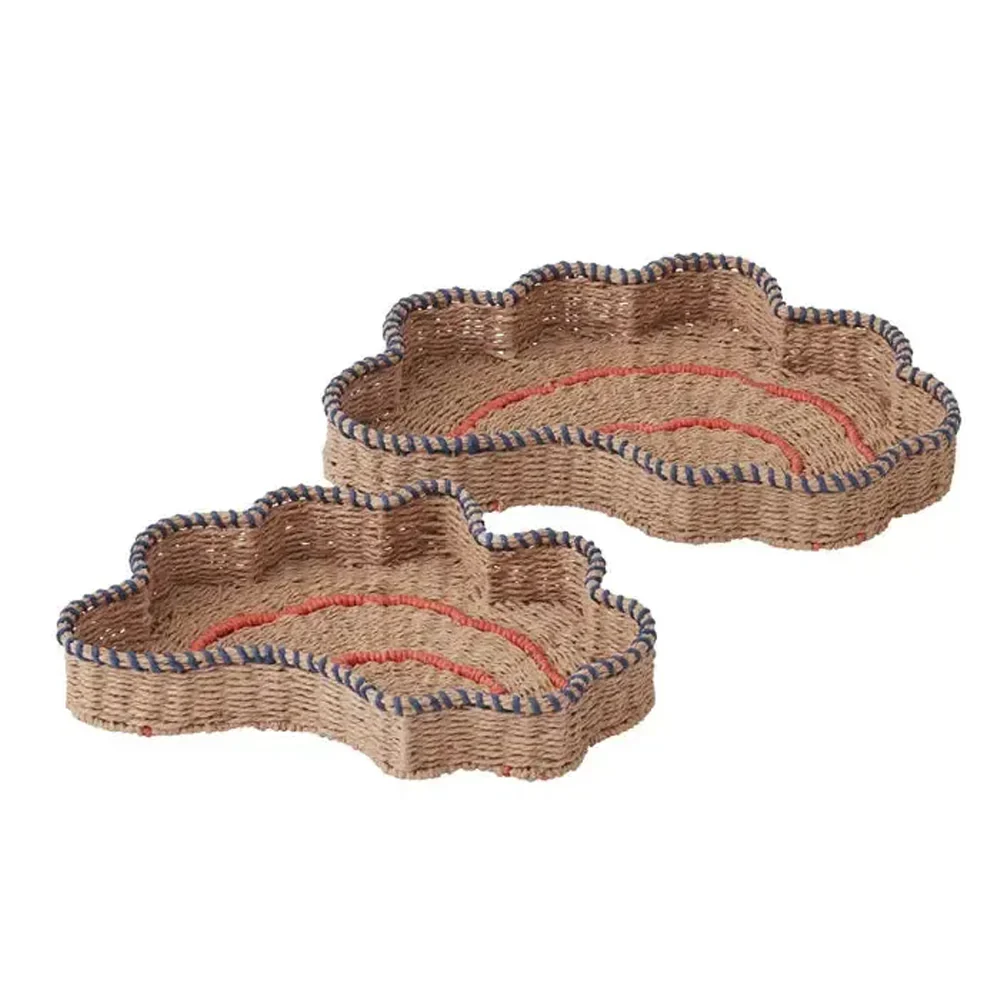 Shell Woven Tray - Small - Image 3
