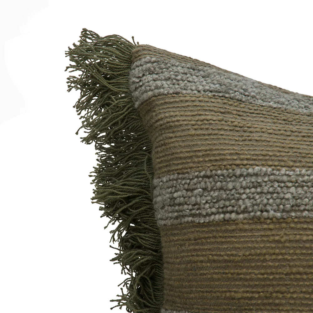 Sienna Cushion 60 x 40cm Green - Image 4