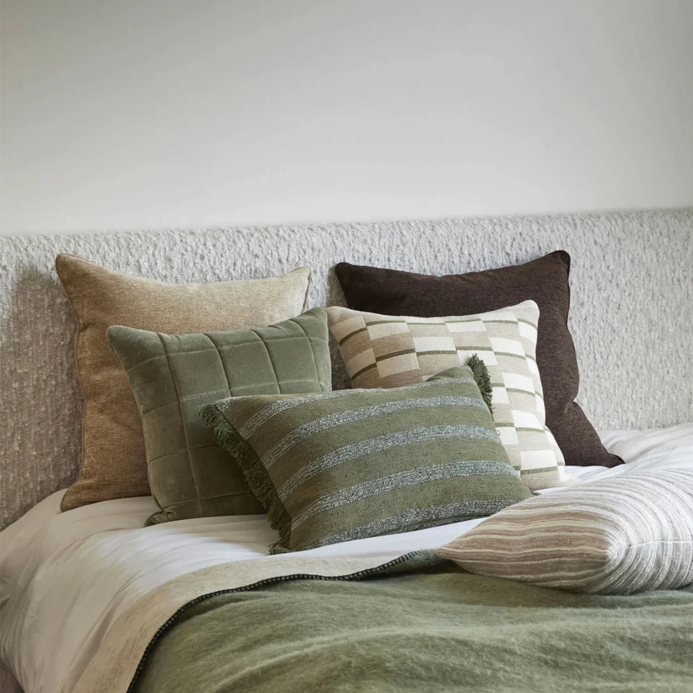 Sienna Cushion 60 x 40cm Green - Image 5