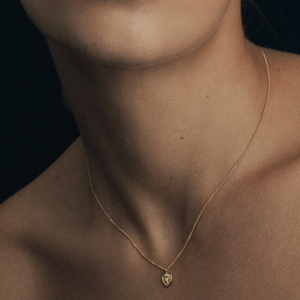 Silph Diamond Necklace - Gold - Image 3