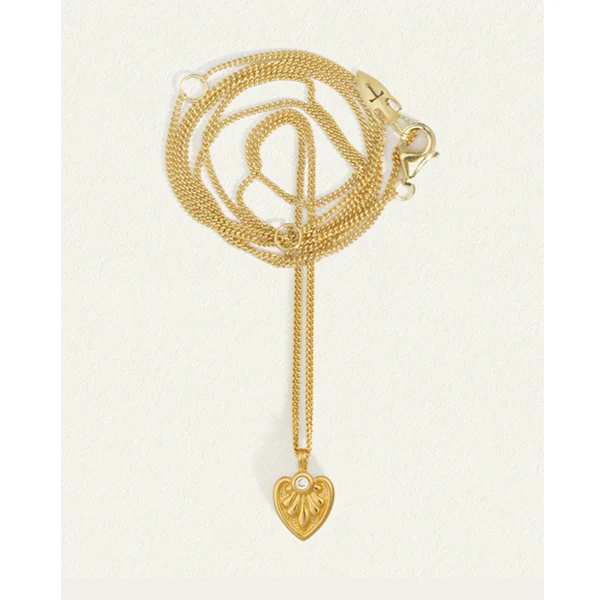 Silph Diamond Necklace - Gold - Image 4
