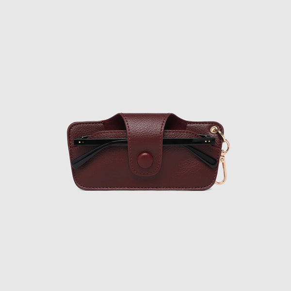 Skittle Sunglass Case - Burgundy - Image 3