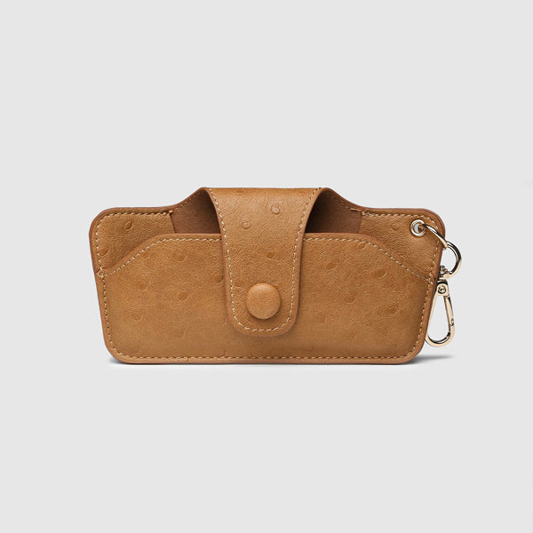 Skittle Sunglass Case - Ostrich Nutmeg - Image 3
