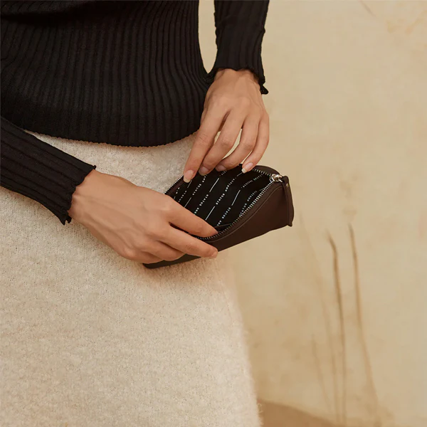 Smoke + Mirrors Pouch - Cocoa - Image 2