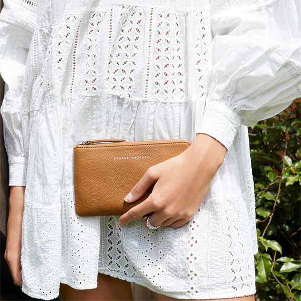 Smoke + Mirrors Pouch - Tan - Image 2