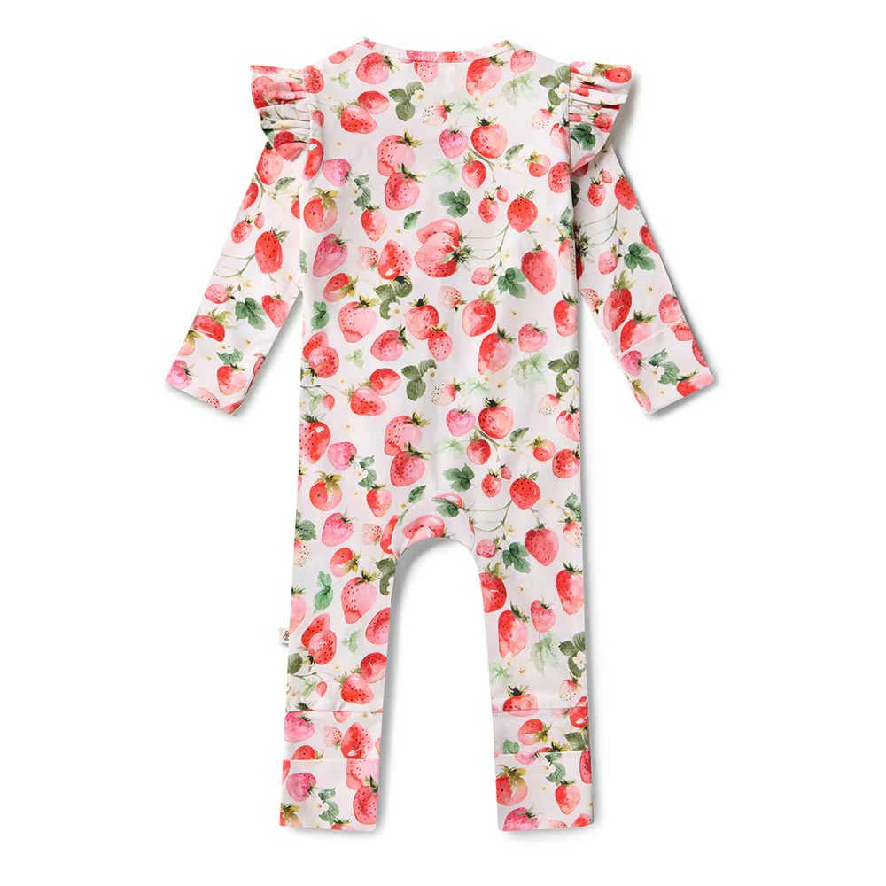 Snugglesuit Convertible Romper Strawberry - Image 3