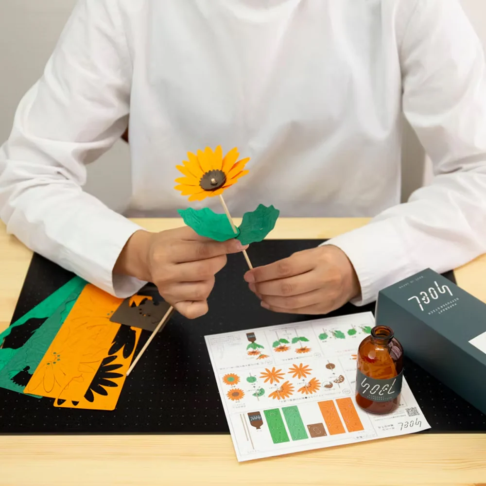 Soel Paper Art Diffuser Set - Gerbera - Image 3