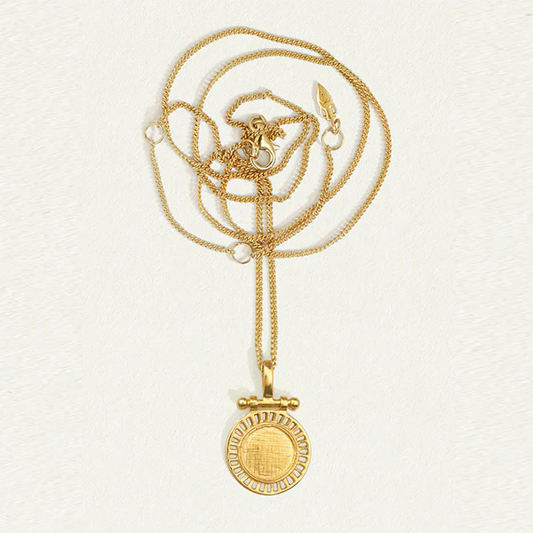 Solar Necklace - Gold - Image 3