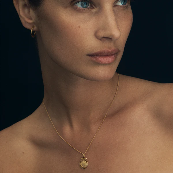 Solar Necklace - Gold - Image 4