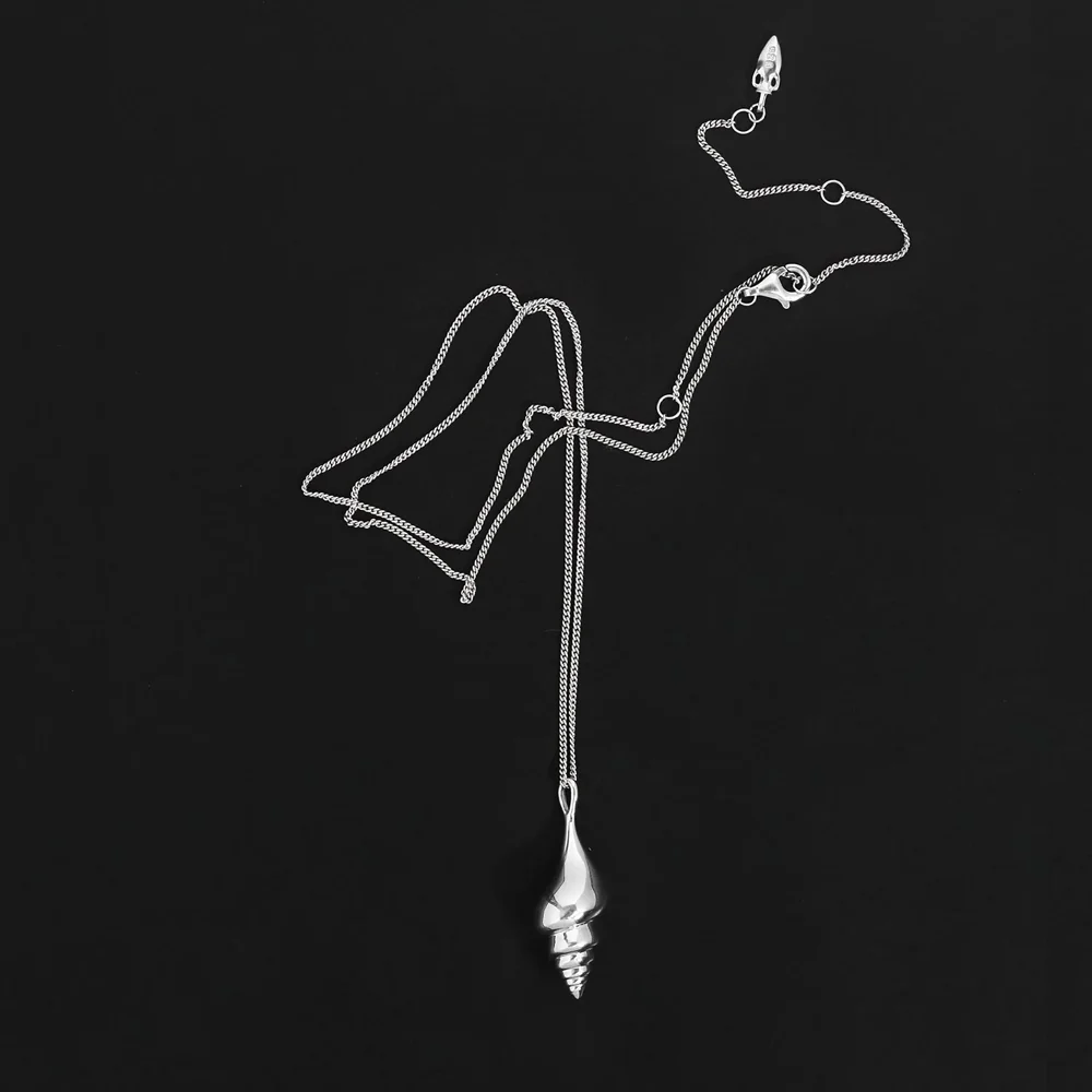 Spire Pendant Necklace Silver - Image 4