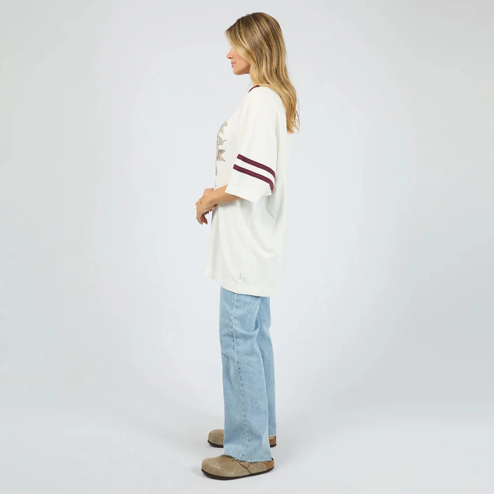 Spritz Time Oversized Tee - Vintage White - Image 3