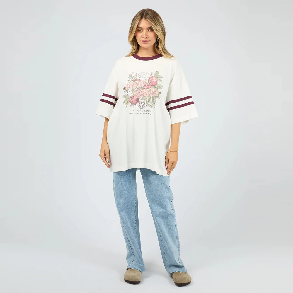 Spritz Time Oversized Tee - Vintage White - Image 4