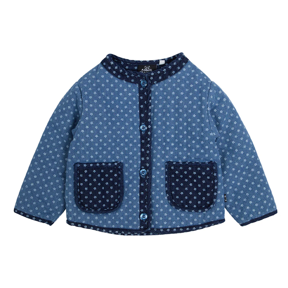 Starflower Jacket - Denim  Print - Image 2