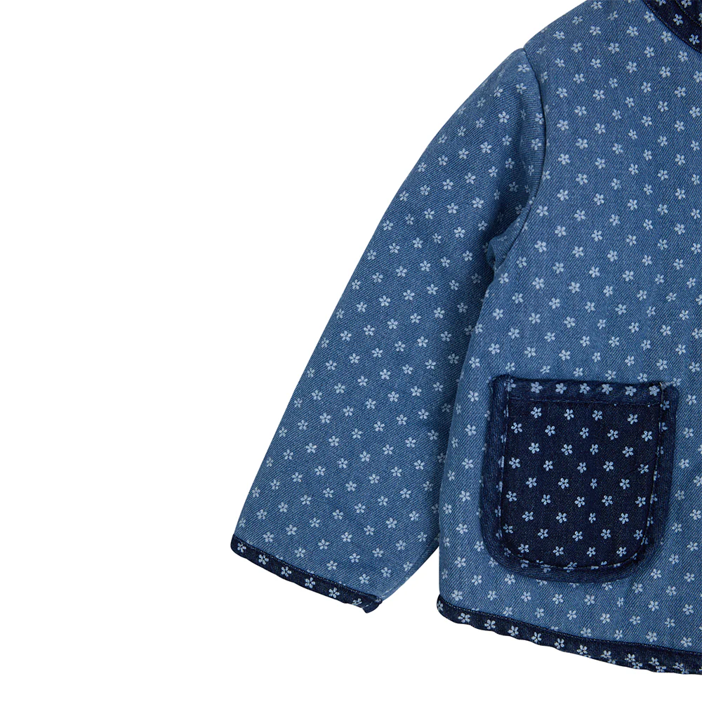 Starflower Jacket - Denim  Print - Image 5
