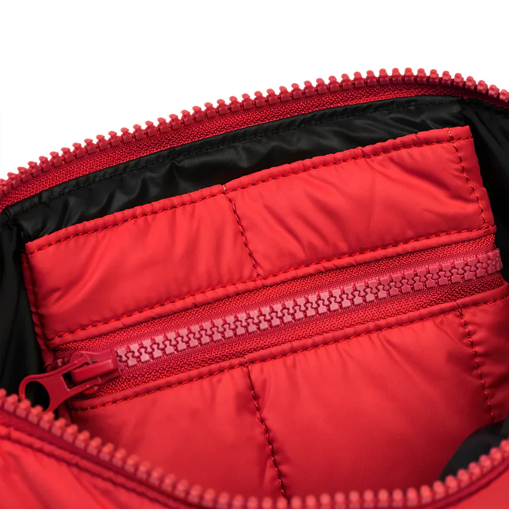 Stash Base Crossbody Bag - Cherry Red - Image 5