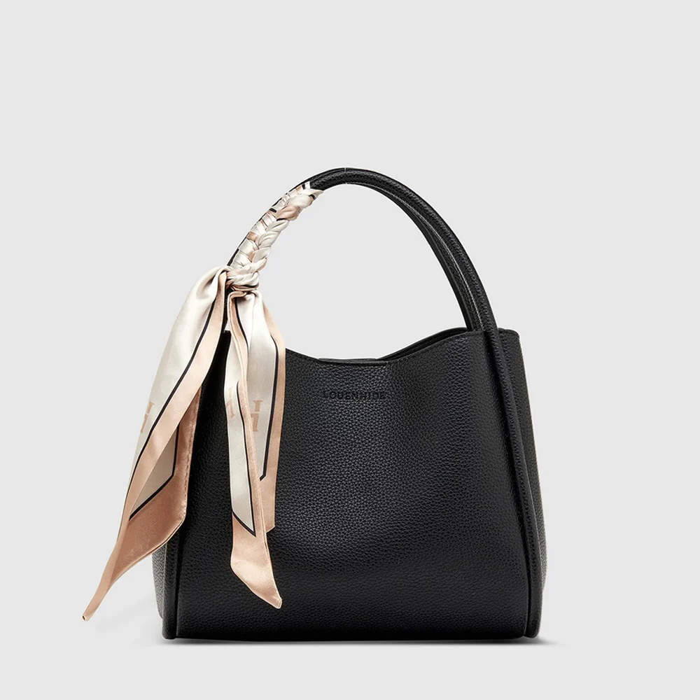 Steffie Mini Tote Bag - Black